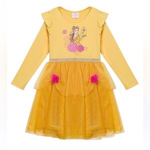 Disney Princess Belle Ling Sleeve Tutu Dress